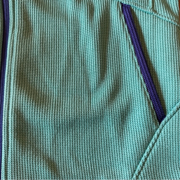 Spyder Girl's Endure Stryke Full Zip Jacket XL 18 Baltic Blue Pockets Polyester - Picture 8 of 13